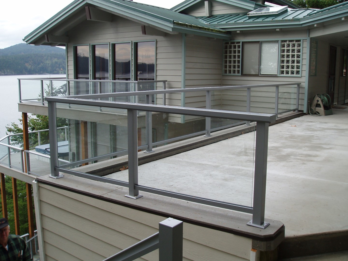 Camano Island Deck Railing